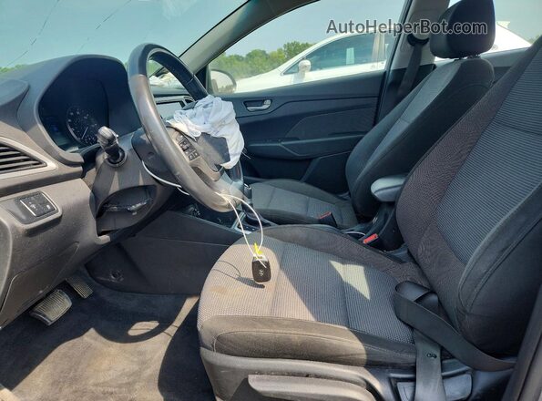 3KPC34A66NE189007 2022 HYUNDAI ACCENT Gray Սալոնի դիմացի տեսք