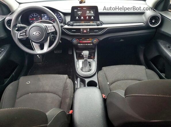 3KPF24AD0KE031577 2019 KIA FORTE Blue Widok deski rozdzielczej