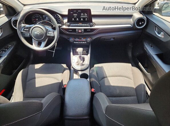 3KPF24AD0KE032776 2019 KIA FORTE Charcoal Вид панелі приладів