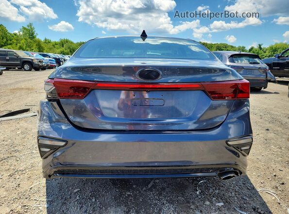3KPF24AD0KE032776 2019 KIA FORTE Charcoal Вид ззаду