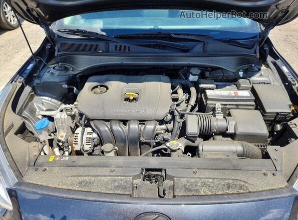 3KPF24AD0KE032776 2019 KIA FORTE Charcoal Вид задньої частини салону