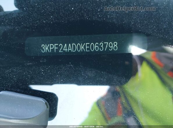 3KPF24AD0KE063798 2019 KIA FORTE Синий 