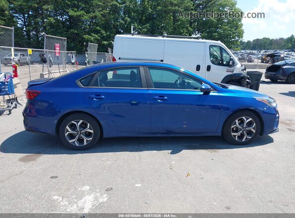3KPF24AD0KE063798 2019 KIA FORTE Синий Вид задней части салона
