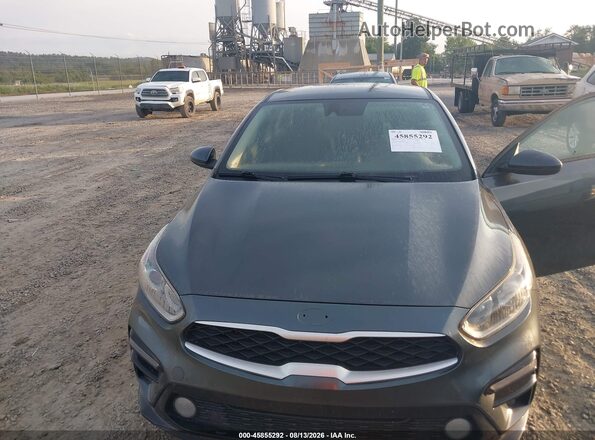 3KPF24AD0KE092296 2019 KIA FORTE Gray წინა ხედი