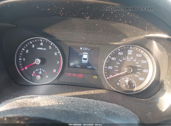 3KPF24AD0KE092296 2019 KIA FORTE Gray უკანა სავარძლების ხედი