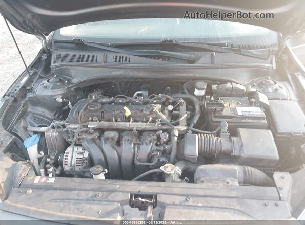 3KPF24AD0KE092296 2019 KIA FORTE Gray უკანა ხედი