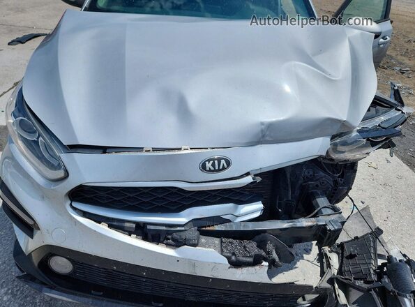 3KPF24AD0KE109730 2019 KIA FORTE Серебряный Вид задней части салона