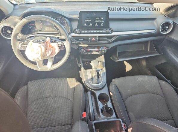 3KPF24AD0KE109730 2019 KIA FORTE Серебряный Вид панели приборов