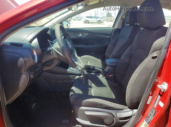 3KPF24AD0KE115771 2019 KIA FORTE Red Vista interior delantera