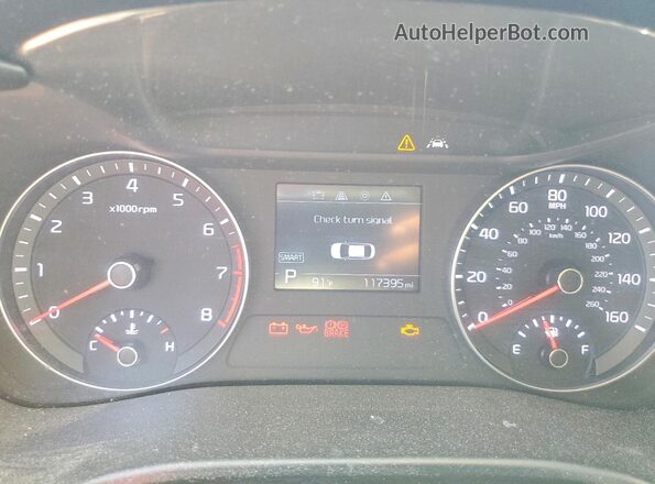 3KPF24AD0KE115771 2019 KIA FORTE Red Vista del cuadro de instrumentos