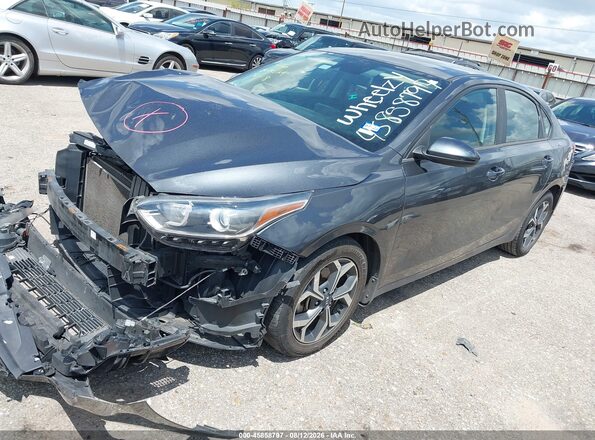3KPF24AD0KE134403 2019 KIA FORTE Gray Front left