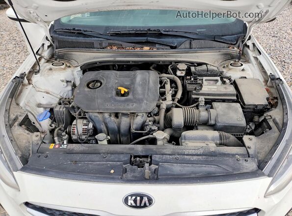 3KPF24AD0LE142924 2020 KIA FORTE White Widok wnętrza z tyłu