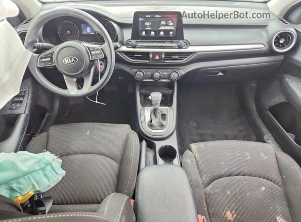 3KPF24AD0LE142924 2020 KIA FORTE White Widok deski rozdzielczej