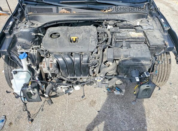 3KPF24AD0LE154720 2020 KIA FORTE Серый Вид задней части салона