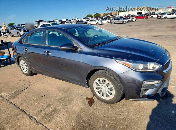 3KPF24AD0LE165393 2020 KIA FORTE Серый Передняя правая четверть