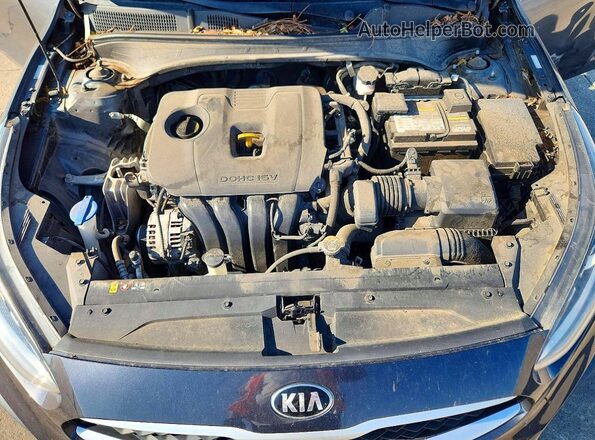 3KPF24AD0LE165393 2020 KIA FORTE Серый Вид задней части салона