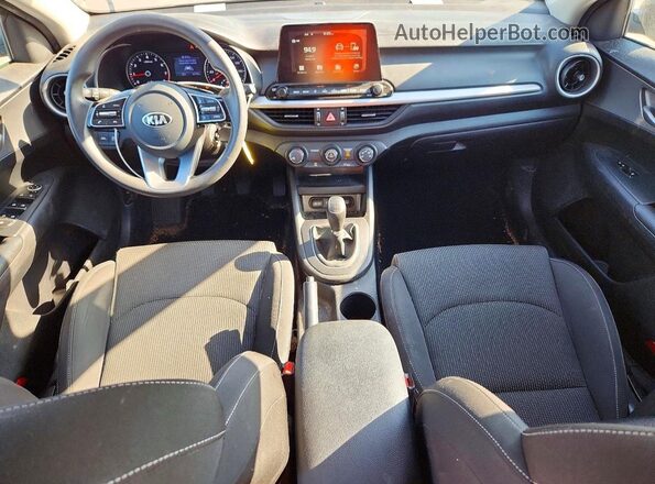 3KPF24AD0LE165393 2020 KIA FORTE Серый Вид панели приборов