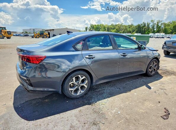 3KPF24AD0LE186826 2020 KIA FORTE Charcoal Rear view