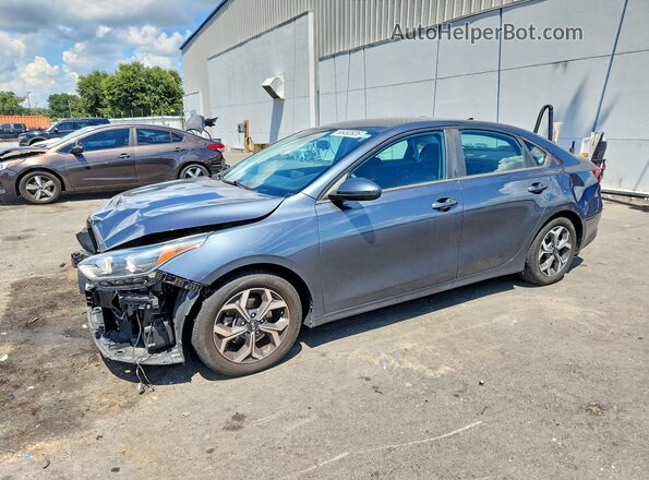 3KPF24AD0LE186826 2020 KIA FORTE Charcoal Rear left