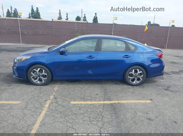 3KPF24AD0LE204984 2020 KIA FORTE Blue Vista interior de 360 grados