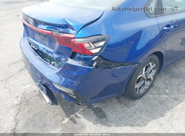 3KPF24AD0LE204984 2020 KIA FORTE Blue 