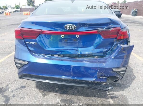 3KPF24AD0LE204984 2020 KIA FORTE Blue Vista frontal