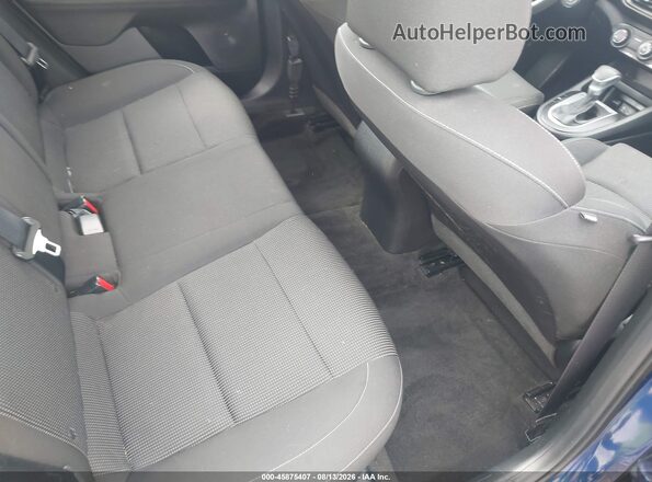 3KPF24AD0LE204984 2020 KIA FORTE Blue Vista de la etiqueta del VIN