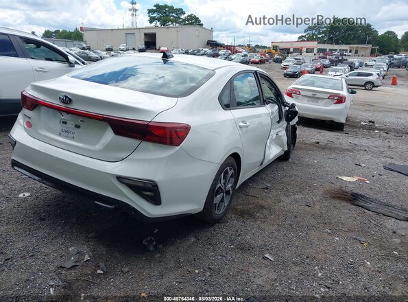 3KPF24AD0LE207657 2020 KIA FORTE White Trasero derecho