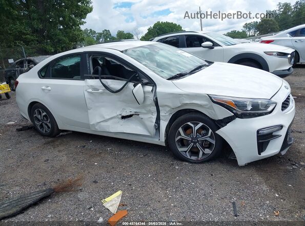 3KPF24AD0LE207657 2020 KIA FORTE White Vista interior trasera