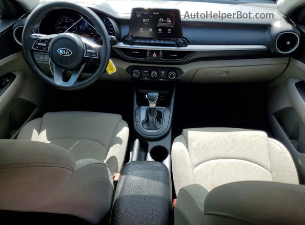3KPF24AD0LE247253 2020 KIA FORTE Black Vista del salpicadero