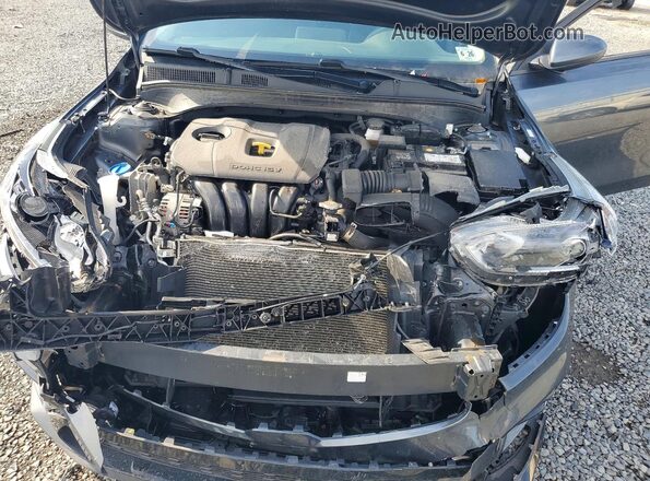3KPF24AD0ME262689 2021 KIA FORTE Gray Սալոնի հետևի տեսք