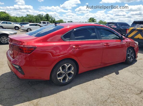 3KPF24AD0ME288080 2021 KIA FORTE Red Rear right