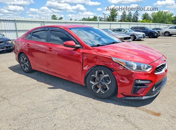 3KPF24AD0ME288080 2021 KIA FORTE Red Front right