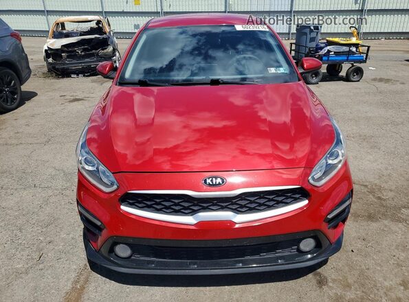 3KPF24AD0ME288080 2021 KIA FORTE Red Front view
