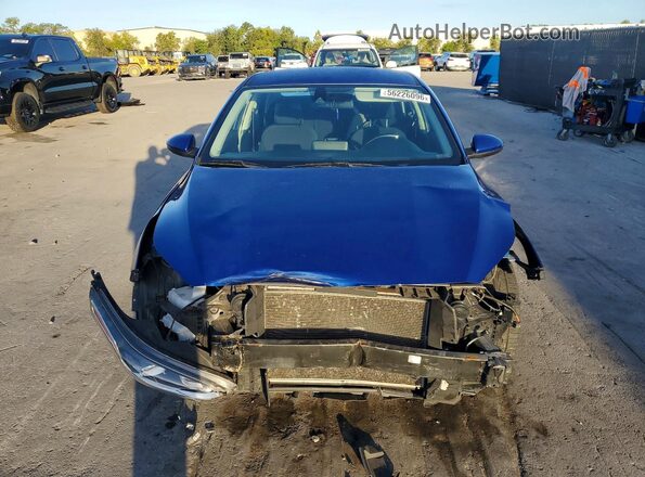 3KPF24AD0ME291948 2021 KIA FORTE Blue Widok z przodu