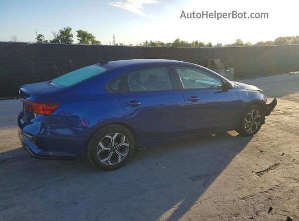 3KPF24AD0ME291948 2021 KIA FORTE Blue Tył prawy