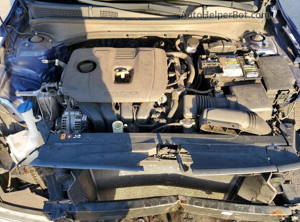 3KPF24AD0ME291948 2021 KIA FORTE Blue Widok wnętrza z tyłu