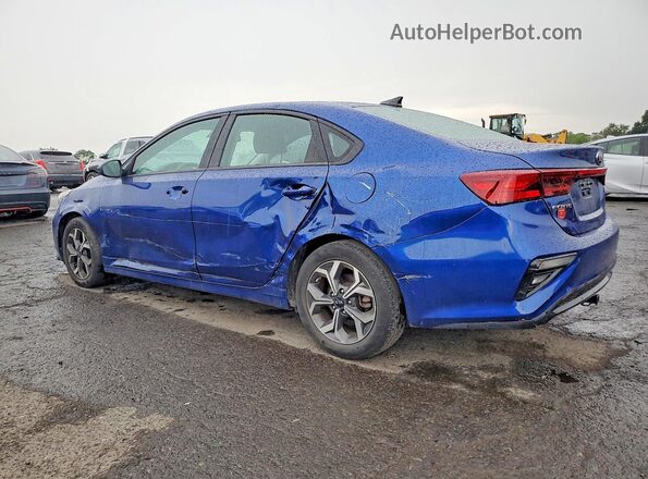 3KPF24AD0ME314371 2021 KIA FORTE Blue Задня ліва чверть