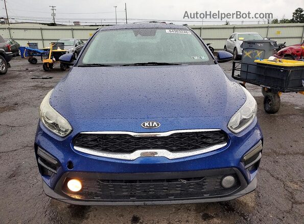 3KPF24AD0ME314371 2021 KIA FORTE Blue Вид спереду