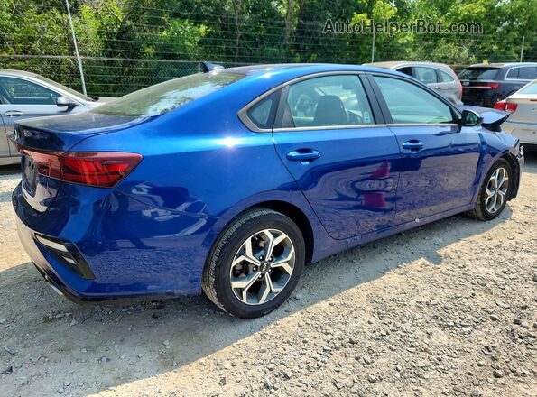3KPF24AD0ME338038 2021 KIA FORTE Blue Tył prawy