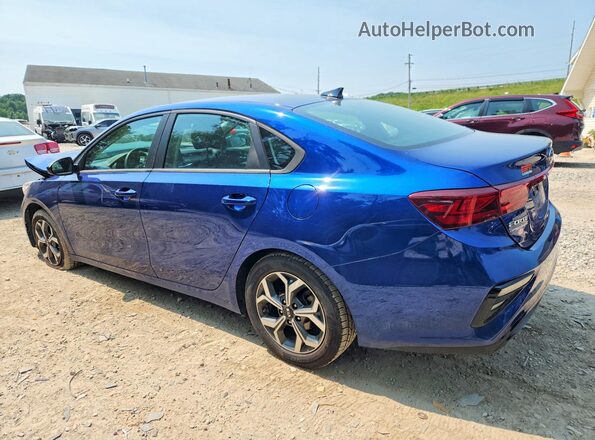 3KPF24AD0ME338038 2021 KIA FORTE Blue Tył lewy