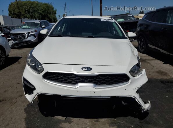 3KPF24AD0ME399583 2021 KIA FORTE White VIN կոդի պիտակի տեսք