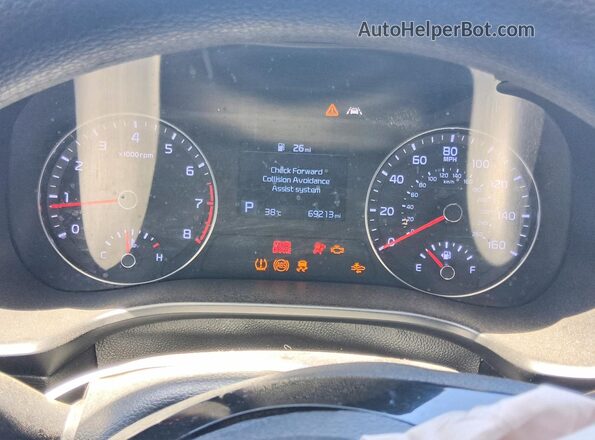 3KPF24AD0ME399583 2021 KIA FORTE White Սարքավորումների վահանակի տեսք