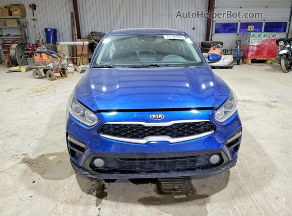 3KPF24AD0ME399826 2021 KIA FORTE Blue წინა ხედი