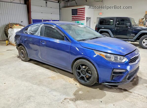 3KPF24AD0ME399826 2021 KIA FORTE Blue წინა მარჯვენა