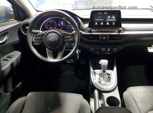 3KPF24AD0ME399826 2021 KIA FORTE Blue წინა პანელის ხედი