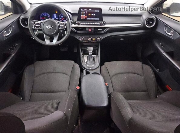 3KPF24AD0ME401137 2021 KIA FORTE White წინა პანელის ხედი