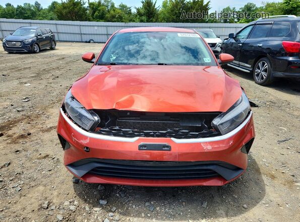 3KPF24AD0NE442210 2022 KIA FORTE Orange Vista frontal