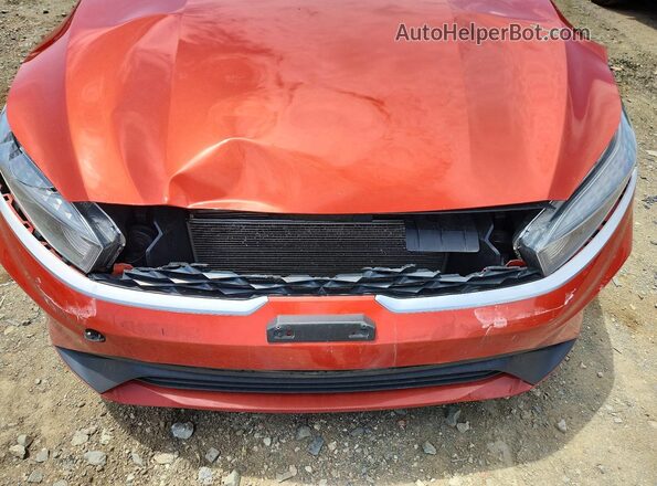 3KPF24AD0NE442210 2022 KIA FORTE Orange Vista interior trasera