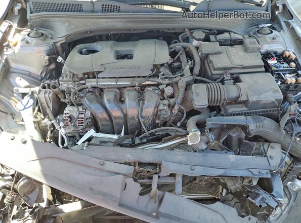 3KPF24AD0NE454793 2022 KIA FORTE Серебряный Вид задней части салона